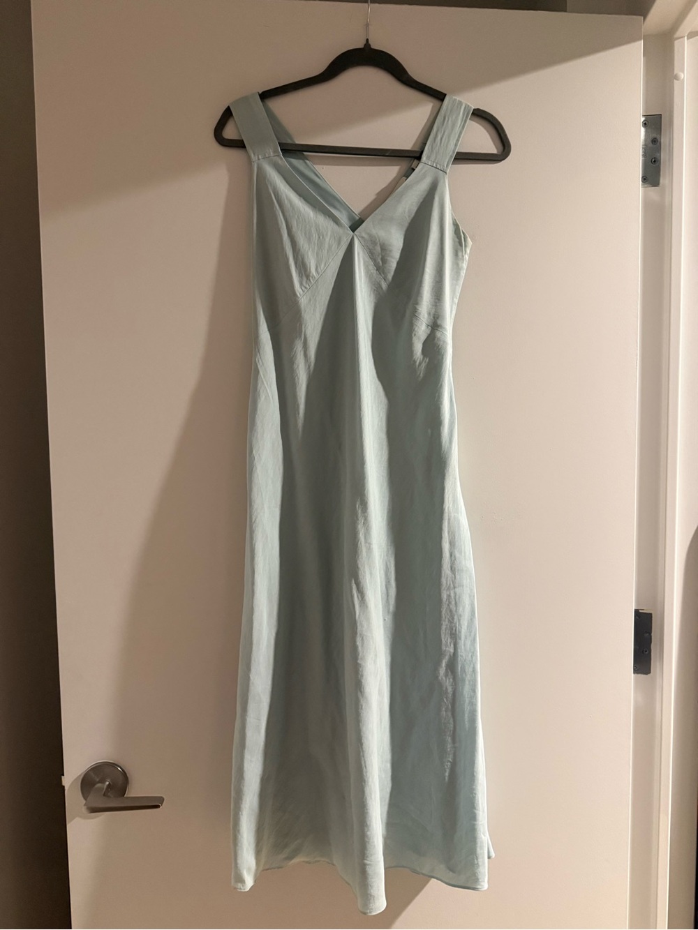 Vince Mint V-Neck Sleeveless Maxi Dress - Size XXS